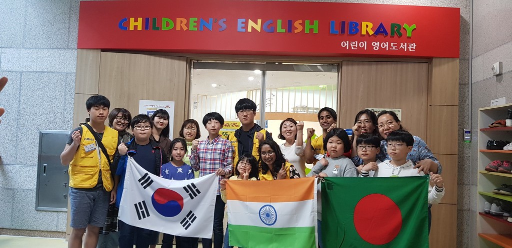 Volunteering at the Children’s English Library in Gwangju