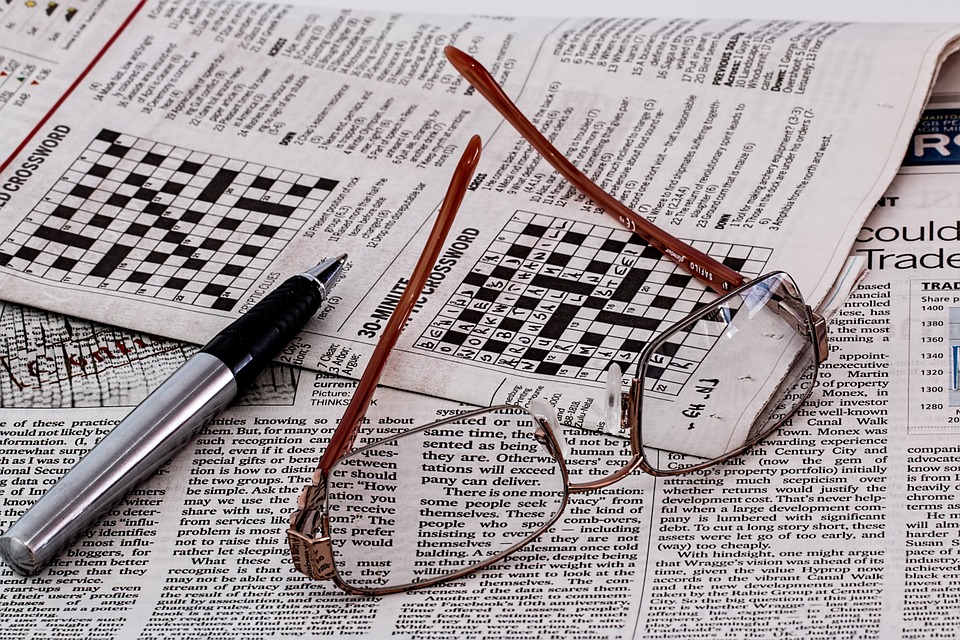 Crossword Puzzles Answer for April 2021