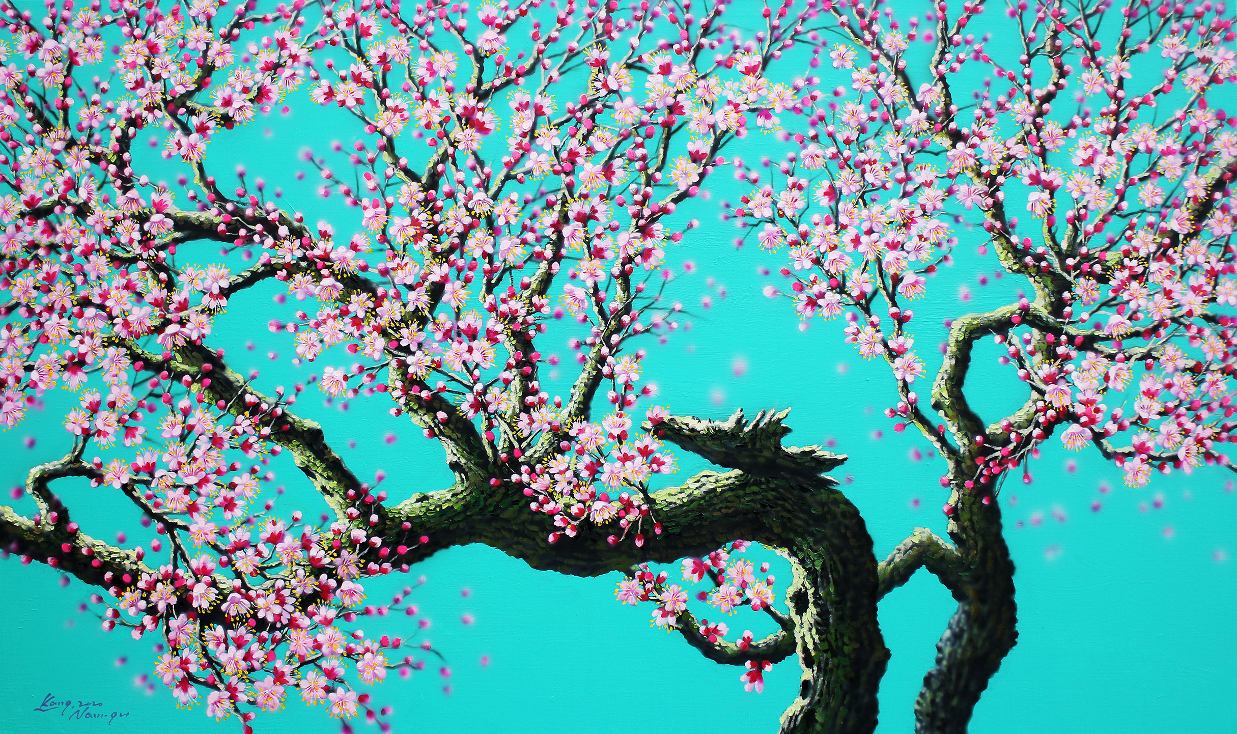 Painting Spring for Us: Kang Namgu