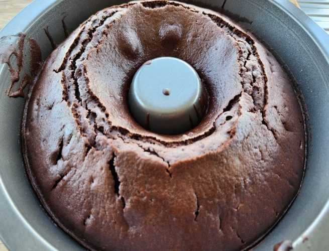 The Choco Carbon Bomb Cake
