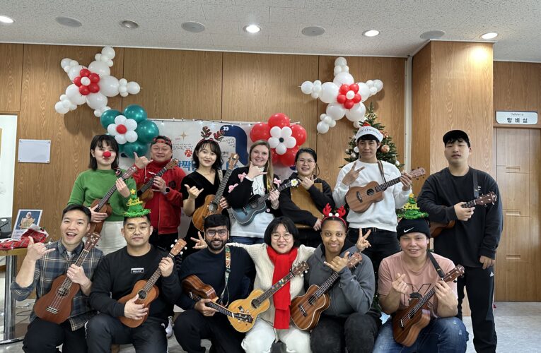 Healing Through Strings: Genie’s Ukulele Journey in Gwangju – February 2025