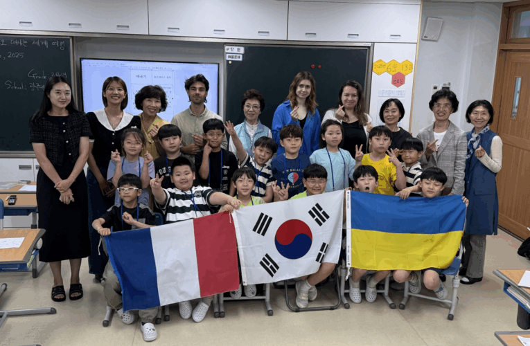 Bridging Cultures Through Stories: Ukrainian Volunteers in Gwangju